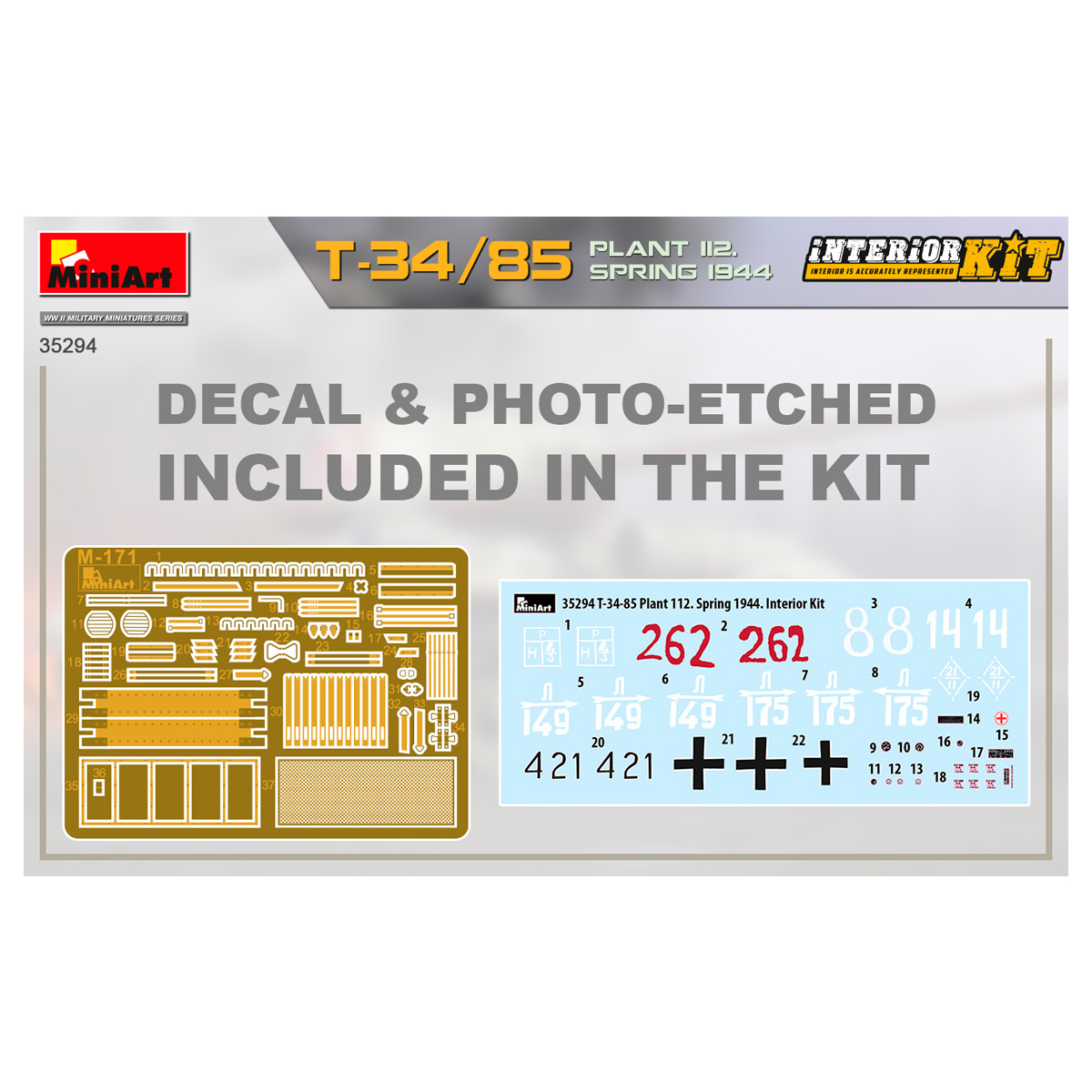 ak-interactive-1-35-t-34-85-plant-112-spring-1944-interior-kit-kit-modellismo-ca image 2