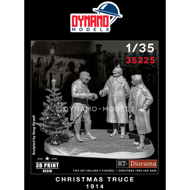ak-interactive-1-35-christmas-truce-1914-3-figures-rt-diorama-tree image 1