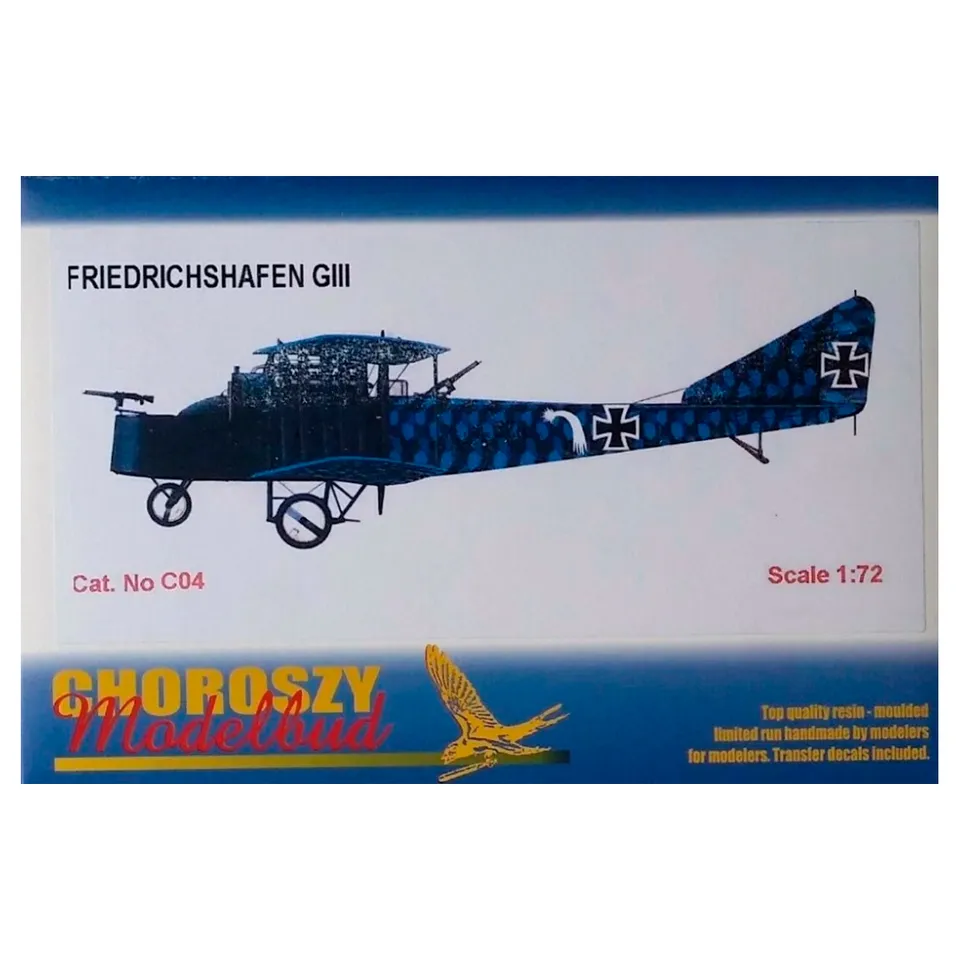 ak-interactive-1-72-friedrichshafen-g-iii-kit-modellismo-aereo image 1