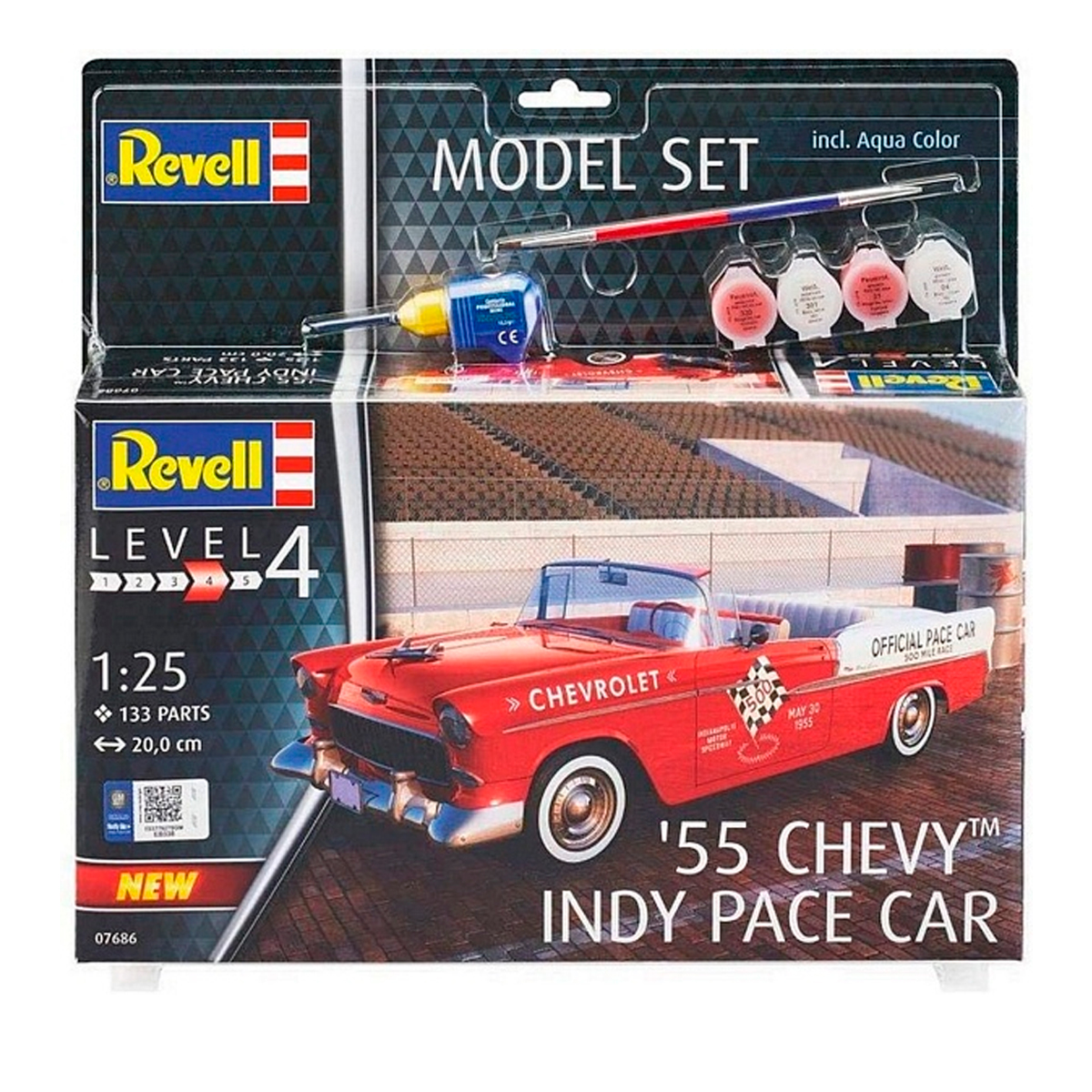 ak-interactive-1-25-55-chevy-indy-pace-car-kit-auto-da-montare image 1