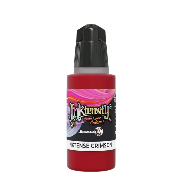 scale75-inktense-crimson-tinta-acrilica-17-ml-per-pennello-e-aerografo image 1
