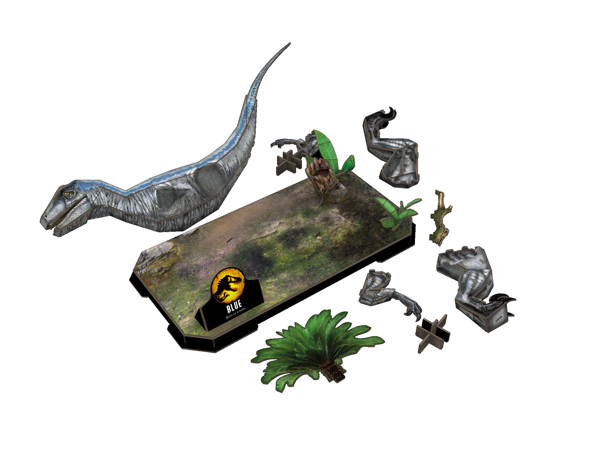 3d-puzzle-jurassic-world-dominion-blue image 4