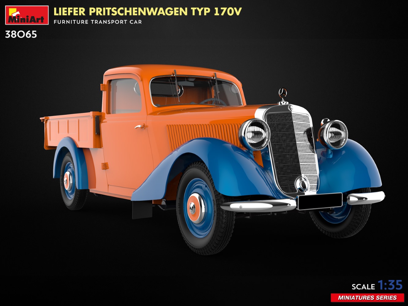 ak-interactive-1-35-liefer-pritschenwagen-typ-170v-kit-auto-per-trasporto-mobili image 7