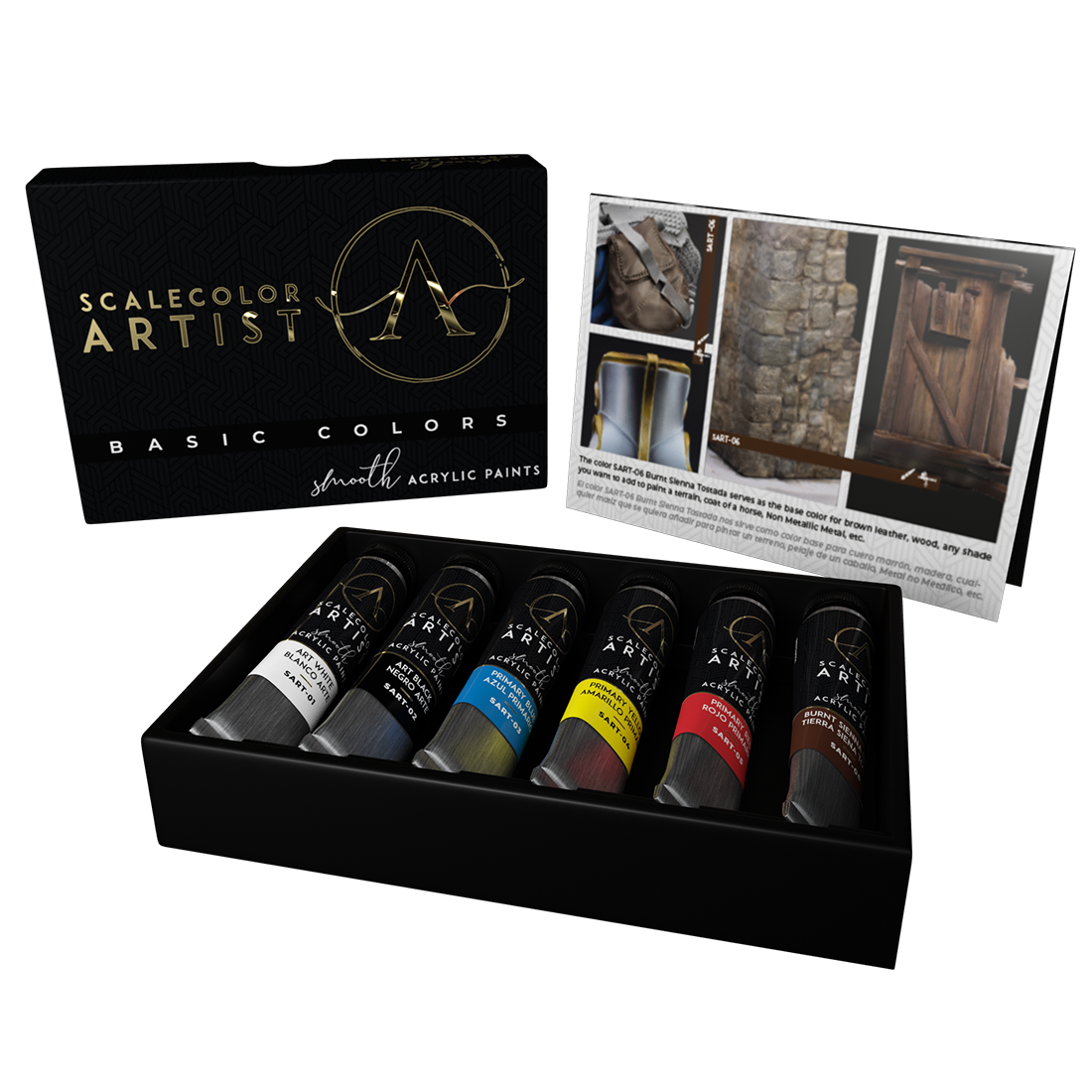 scale75-scalecolor-artist-basic-colors-set-pitture-acriliche-cremose image 1
