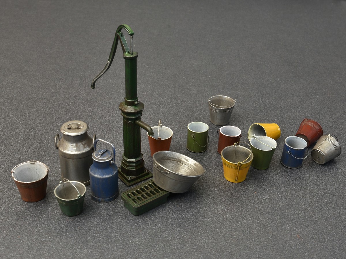ak-interactive-1-35-water-pump-set-accessori-diorama-modellismo image 3