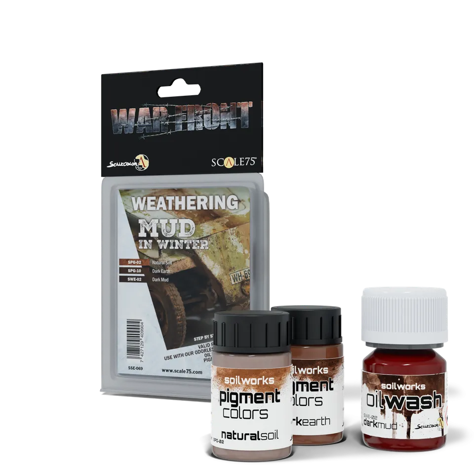 scale75-get-dirty-mud-in-winter-set-2-pigmenti-lavaggio-a-olio image 1