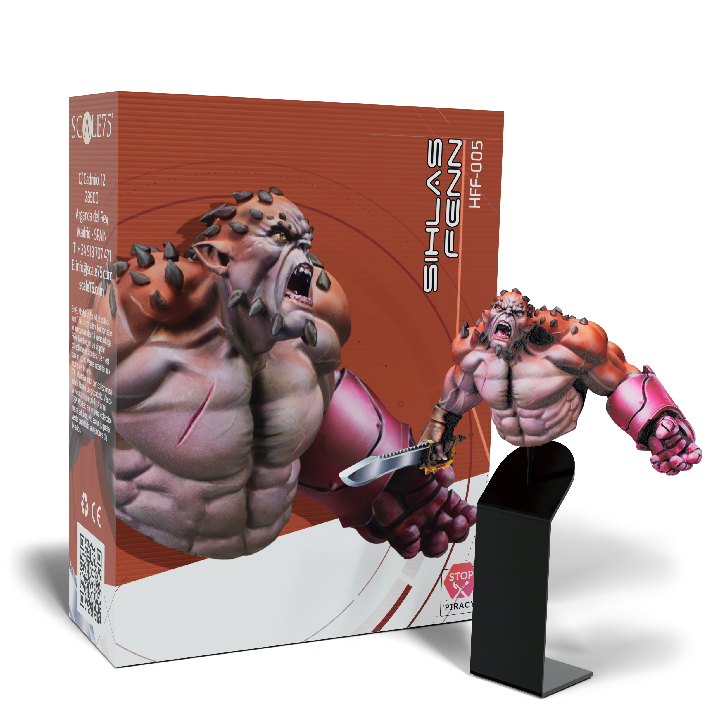 scale75-fantasy-games-sihlas-fenn-miniatura-sci-fi-da-dipingere image 1