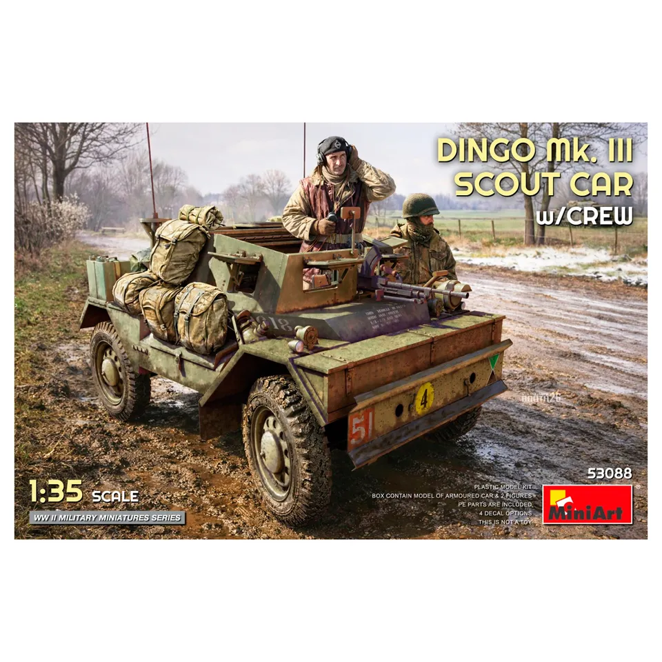 ak-interactive-1-35-dingo-mk-iii-scout-car-con-equipaggio image 1