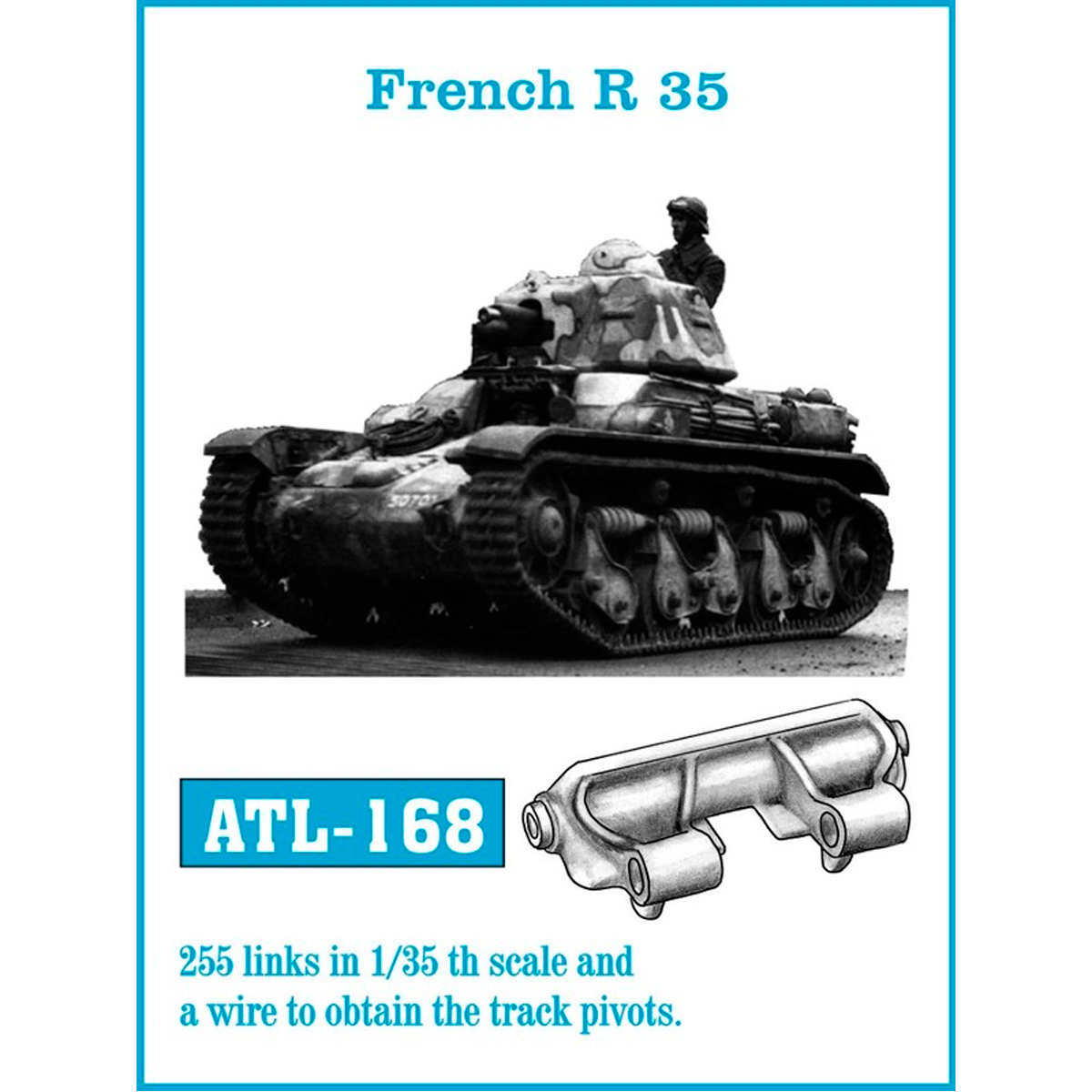 ak-interactive-1-35-metal-tracks-french-r-35 image 1