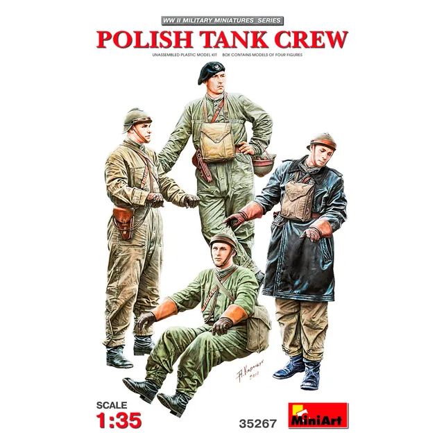 ak-interactive-1-35-polish-tank-crew-figure-modellismo image 1