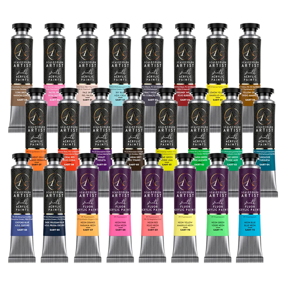 scale75-scalecolor-artist-collection-2-set-colori-acrilici-premium image 1