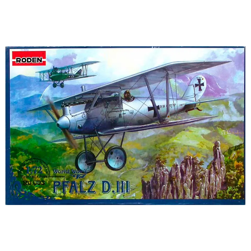 1-72-pfalz-d-iii-world-war-i-kit-modellismo-a-6-20 image 1