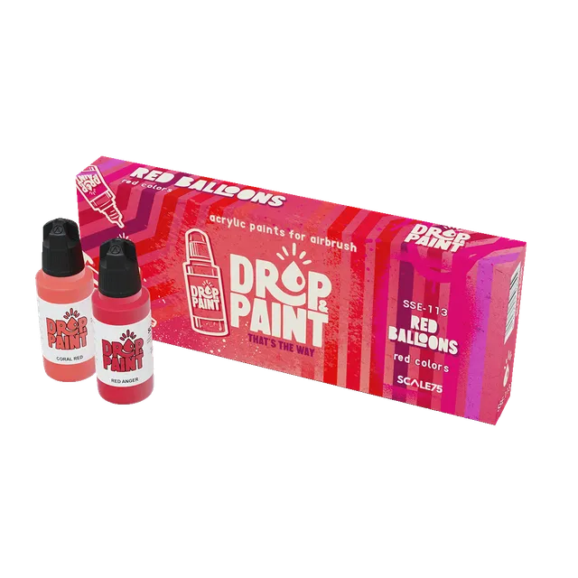 scale75-drop-paint-red-balloons-pittura-acrilica-aerografo-pronta-all-uso image 1