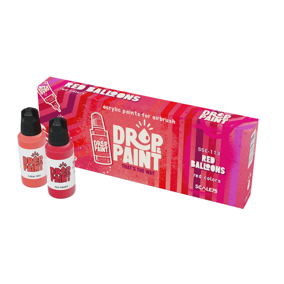 scale75-drop-paint-red-balloons-pittura-acrilica-aerografo-pronta-all-uso image 1
