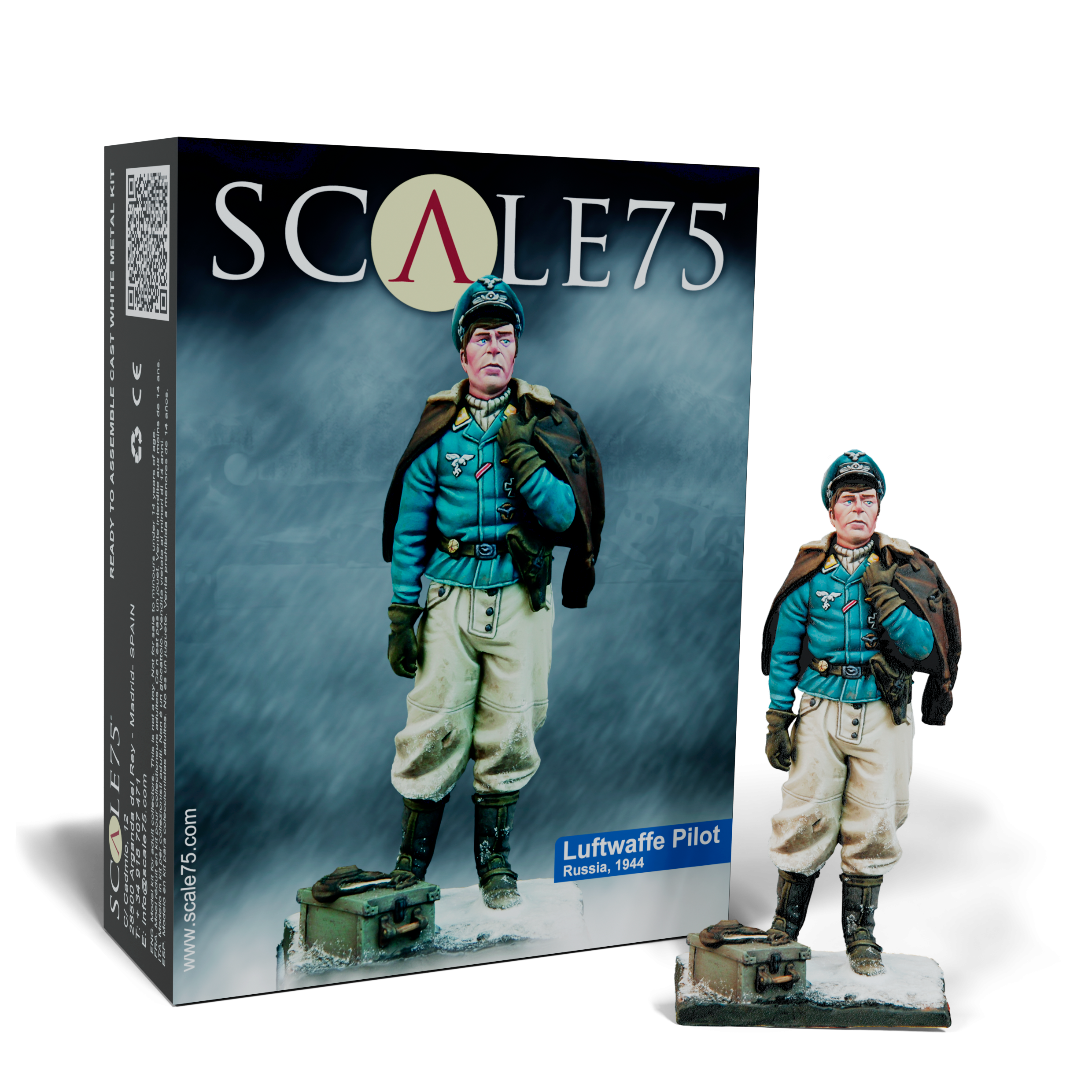 scale75-luftwaffe-pilot-miniatura-warfront-seconda-guerra-mondiale image 1