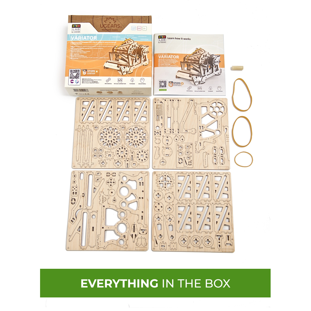 ugears-variator-modello-meccanico-educativo-u-mini-da-costruire-con-ar image 6