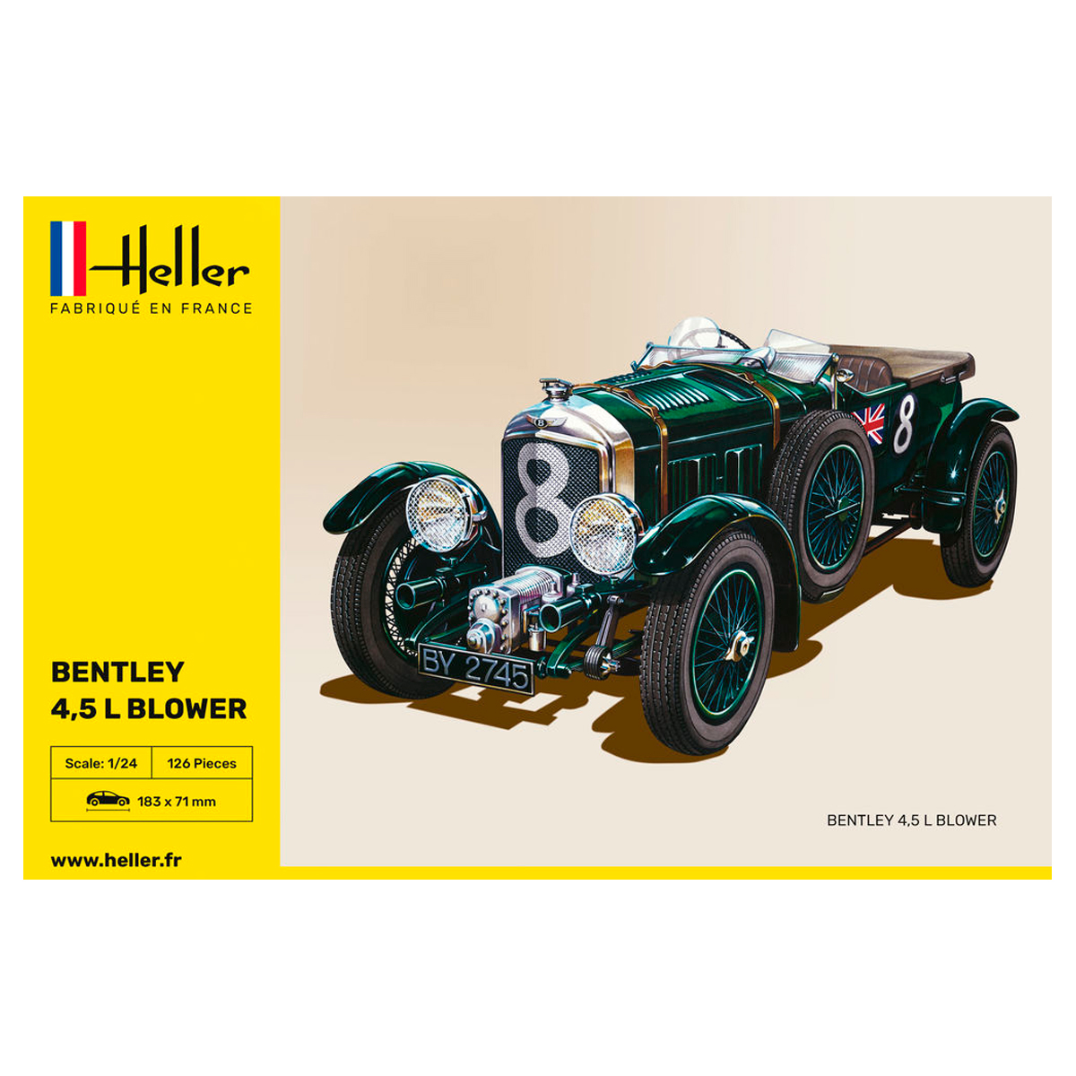 ak-interactive-bentley-4-5l-blower-1-24-kit-auto-d-epoca-modellismo image 1