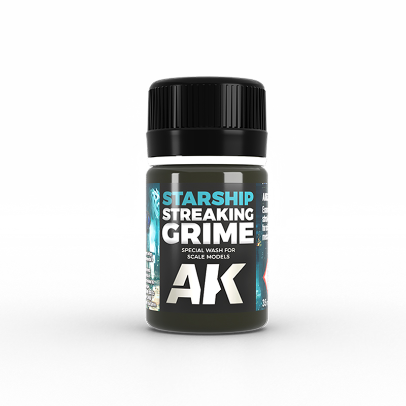ak-interactive-starship-streaking-grime-effetto-macchie-per-modellismo image 1