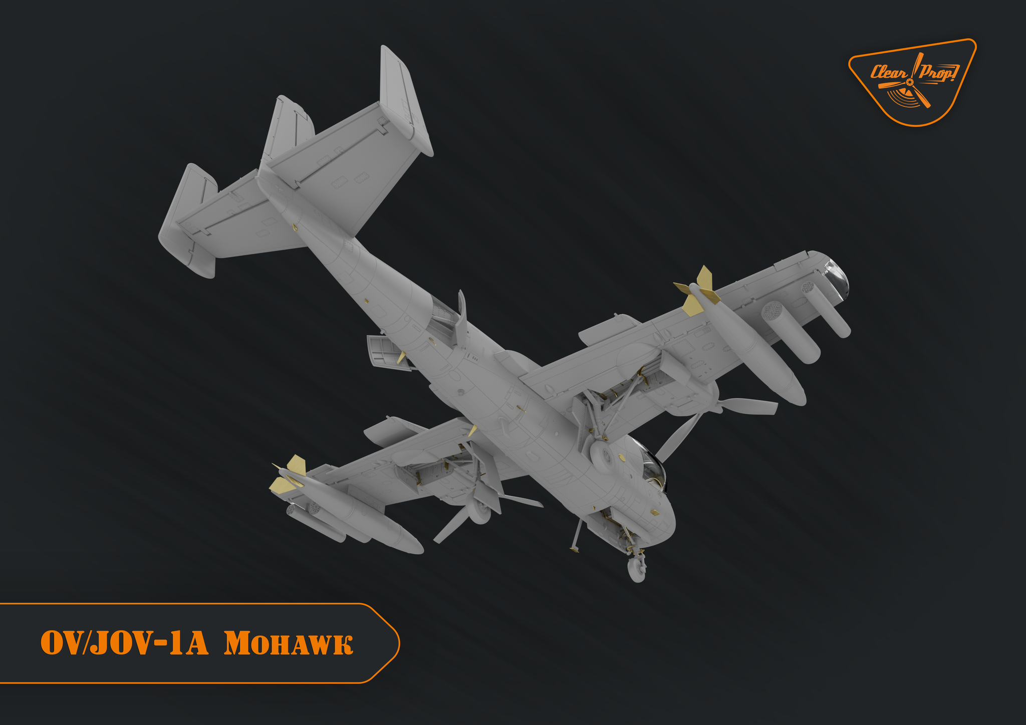 ak-interactive-1-72-ov-1-a-jov-1a-mohawk-advanced-kit-kit-modellismo-aereo-in-sc image 3