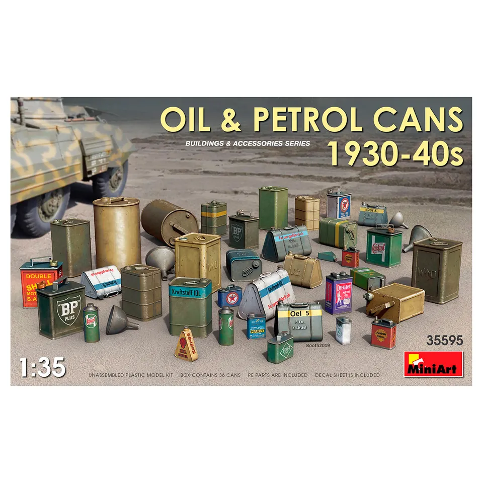 ak-interactive-1-35-oil-petrol-cans-1930-40s-taniche-di-olio-e-benzina-per-model image 1