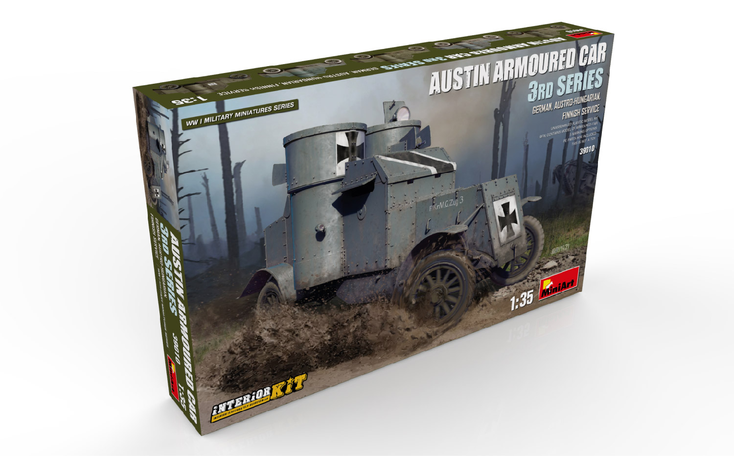 ak-interactive-1-35-austin-armoured-car-3rd-series-german-austro-hungarian-finni image 2