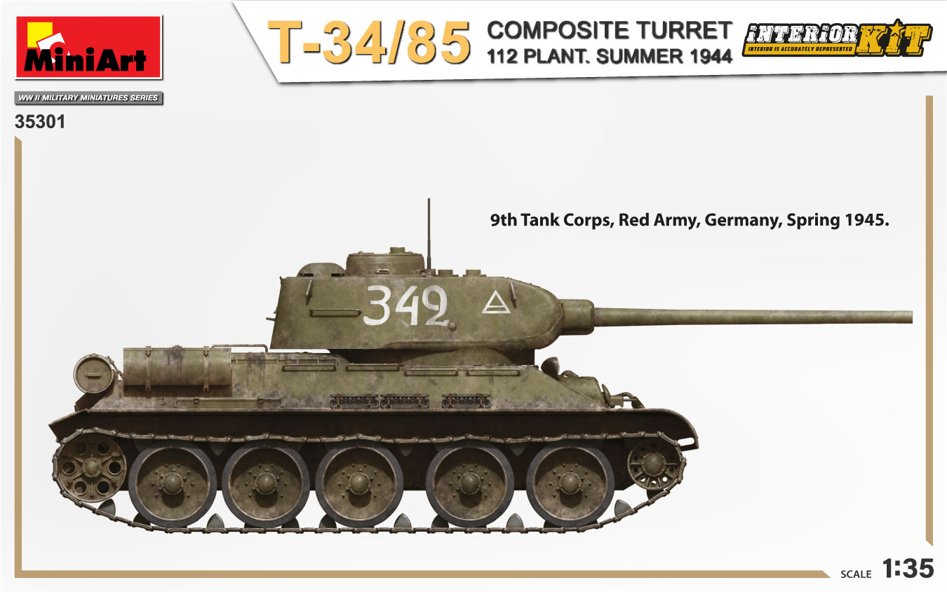 ak-interactive-1-35-t-34-85-composite-turret-stabilimento-112-estate-1944-kit-co image 4