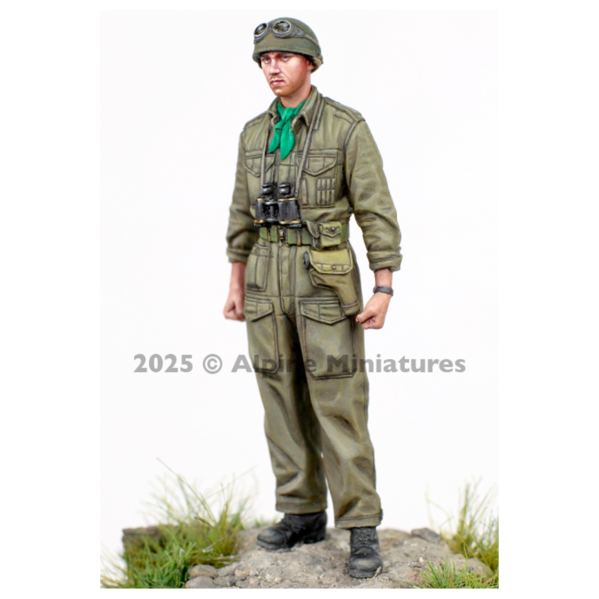 ak-interactive-british-cw-tank-commander-1-35-figura-comandante-carro-britannico image 3