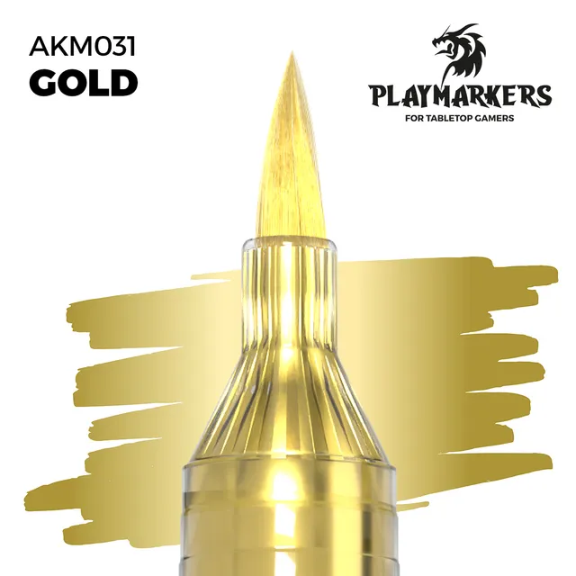 ak-interactive-playmarker-oro-pennarello-per-modellismo image 1