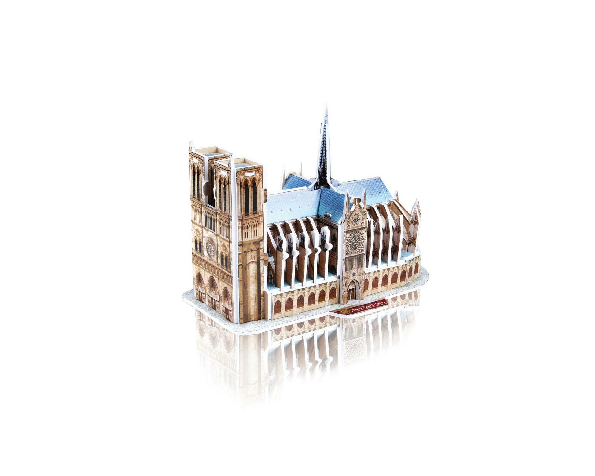ak-interactive-mini-puzzle-3d-notre-dame-de-paris-modellino-da-costruire image 4