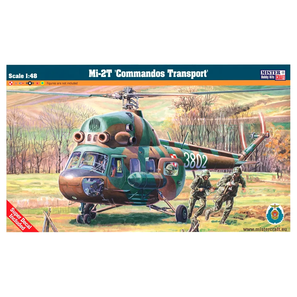 ak-interactive-mi-2t-commandos-transport-1-48-kit-modellismo image 1