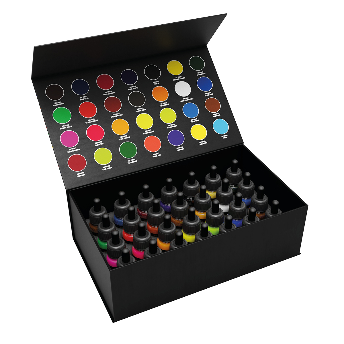 ak-interactive-caja-especial-rango-completo-tintas-set-completo-di-inchiostri image 4