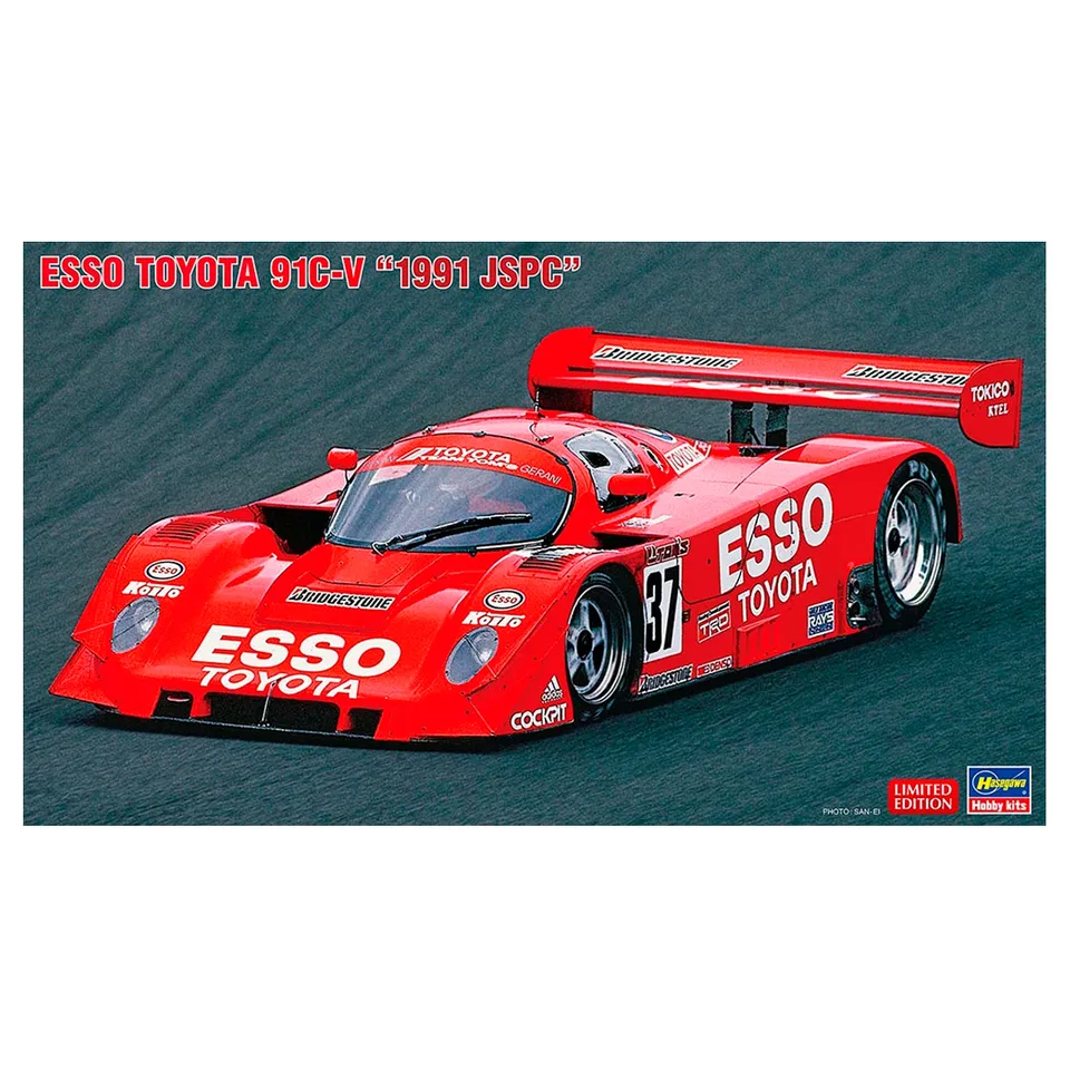ak-interactive-1-24-esso-toyota-91c-v-1991-jspc-kit-di-modellismo-auto-da-corsa- image 1