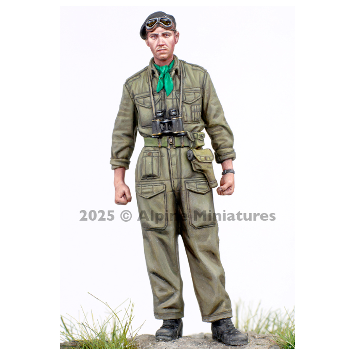 ak-interactive-british-cw-tank-commander-1-35-figura-comandante-carro-britannico image 4