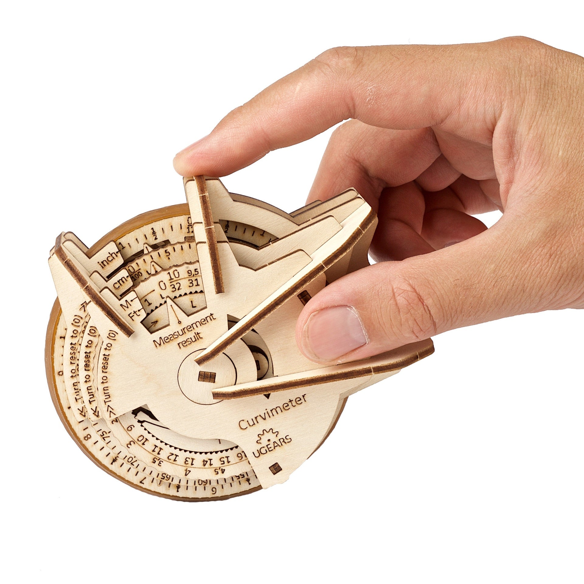 ugears-curvimeter-kit-di-modellismo-meccanico-in-legno-u-mini image 4