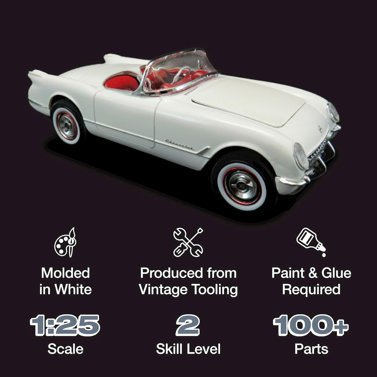 ak-interactive-1-25-usps-stamp-series-1953-chevrolet-corvette-2 image 2