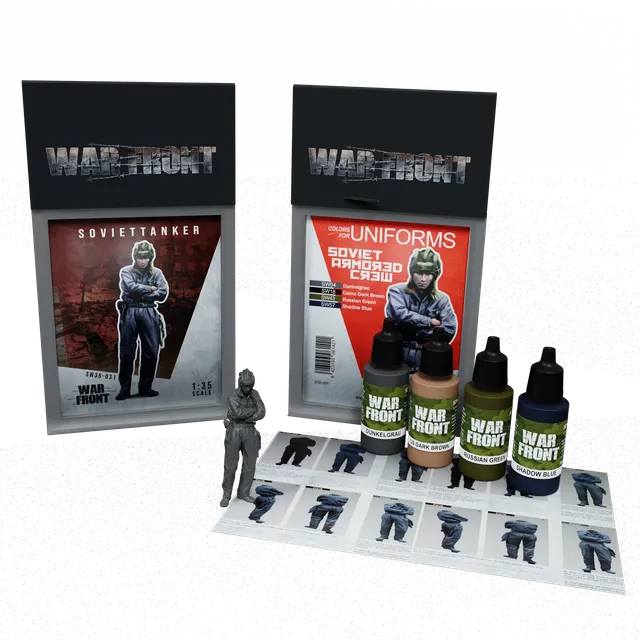 scale75-pack-soviet-armored-crew-soviet-tanker-set-colori-figura-35mm image 1