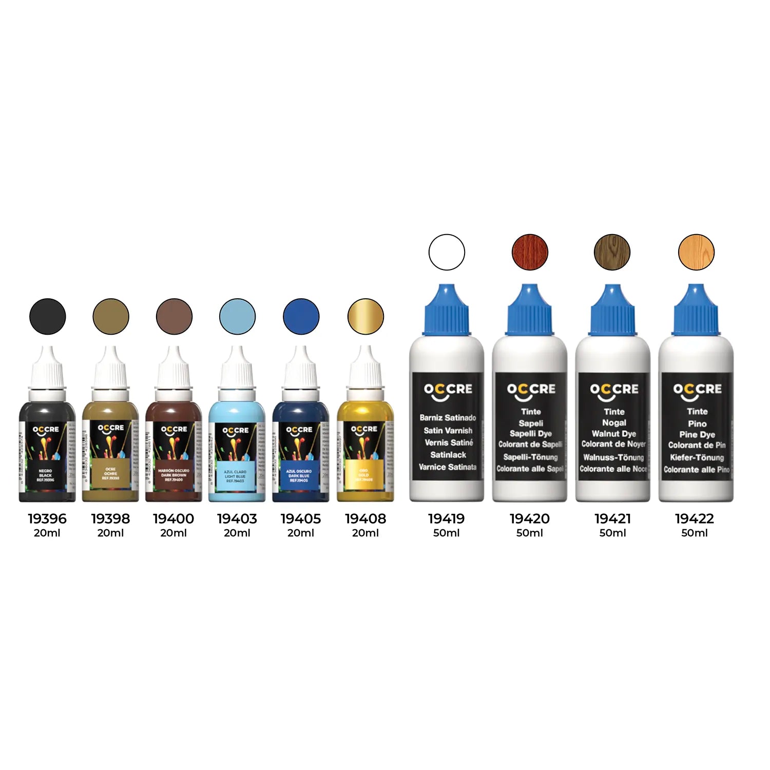 occre-pack-colori-acrilici-endeavour-set-10-vasetti-finitura image 1