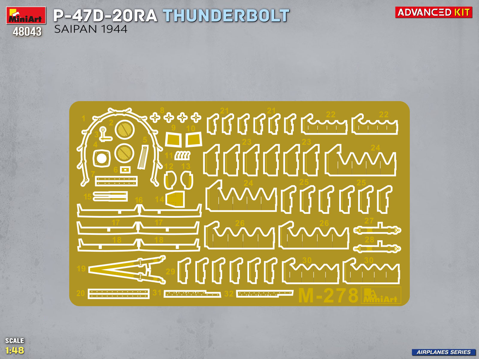 ak-interactive-1-48-p-47d-20ra-thunderbolt-saipan-1944-kit-avanzato image 3