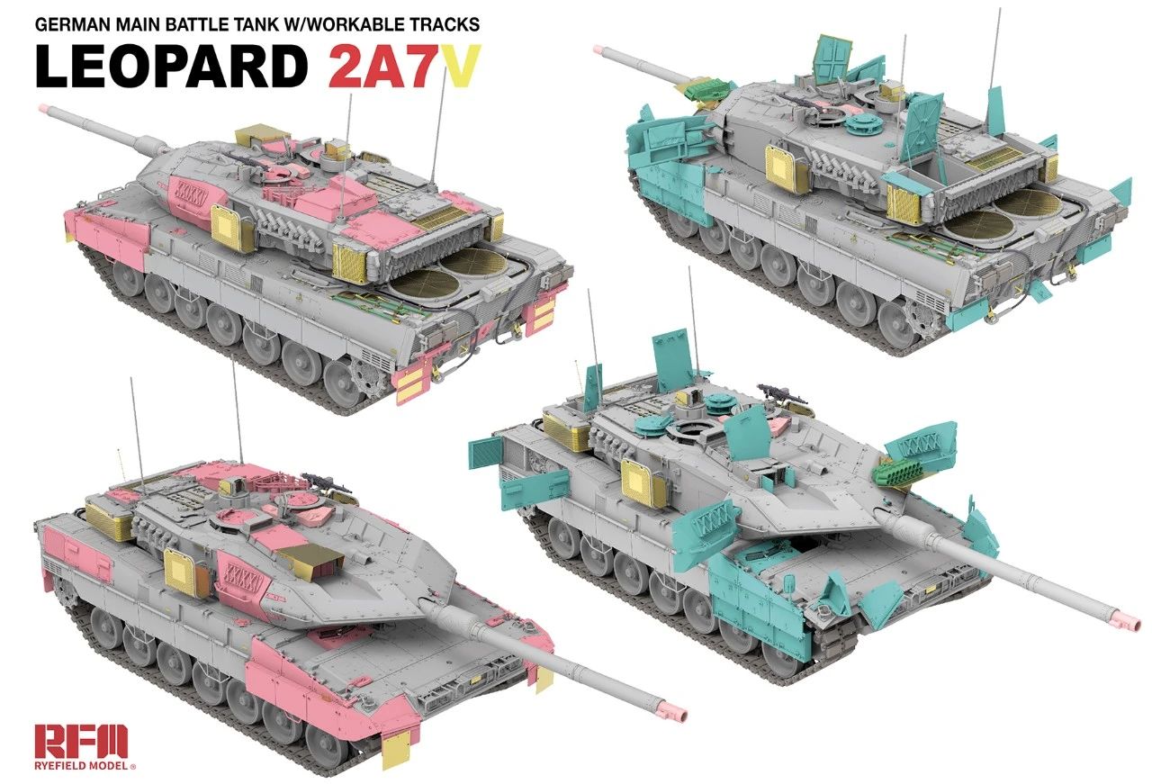 ak-interactive-1-35-german-mbt-leopard-2a7v-con-cingoli-funzionanti image 2