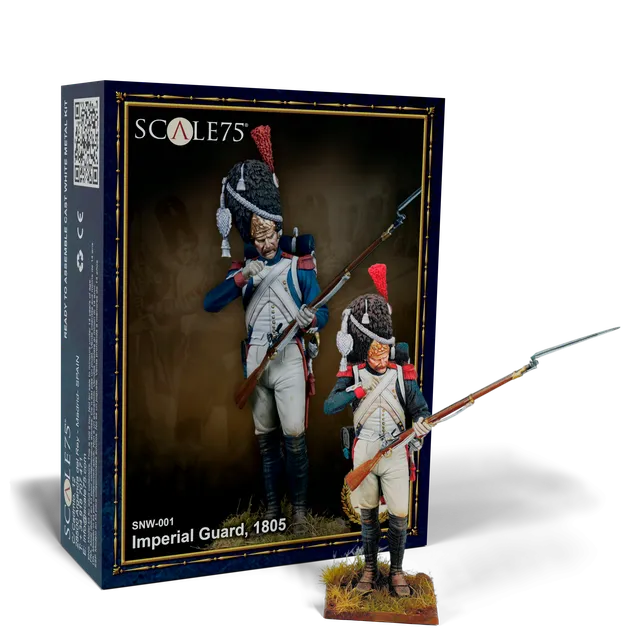 scale75-imperial-guard-1805-miniatura-storica-75mm-in-resina-da-costruire-e-dipi image 1