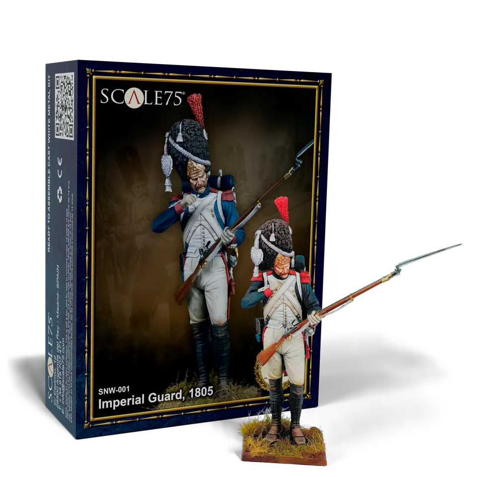 scale75-imperial-guard-1805-miniatura-storica-75mm-in-resina-da-costruire-e-dipi image 1