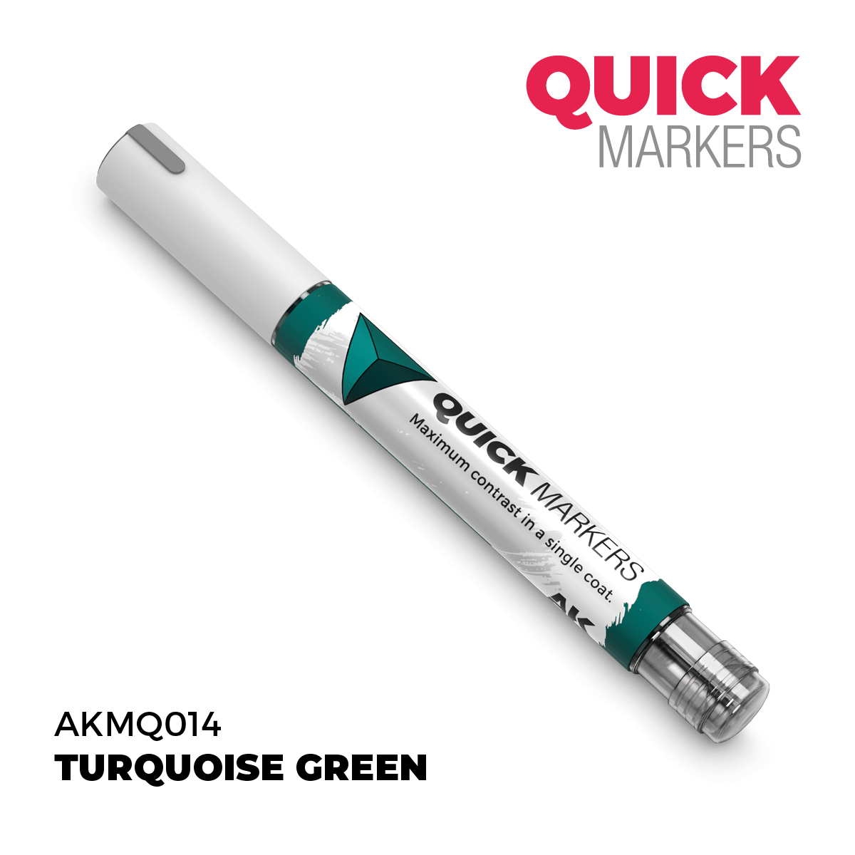 ak-interactive-turquoise-green-quick-marker-pennarello-acrilico image 2