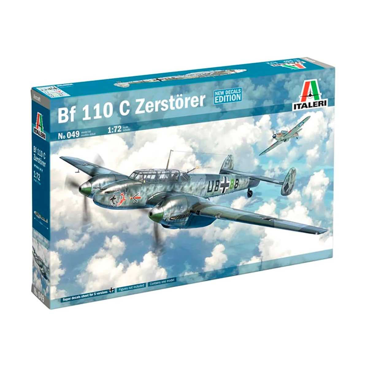 ak-interactive-1-72-bf-110-c-zerstorer-kit-modellismo-aereo image 1