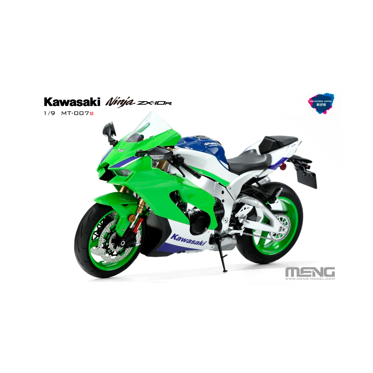 ak-interactive-1-9-kawasaki-zx-10r-pre-colored-edition-kit-moto-di-grande-scala image 2