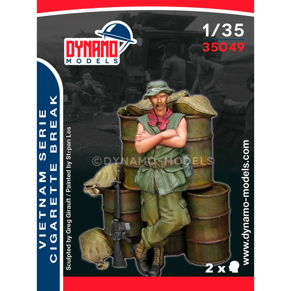ak-interactive-1-35-vietnam-cigarette-break-set-figure-modellismo-militare image 1