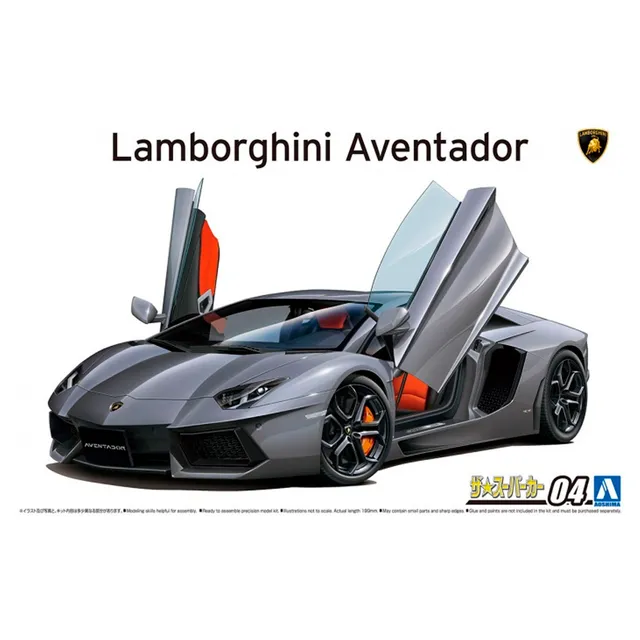 ak-interactive-1-24-lamborghini-aventador-lp700-4-11-kit-auto-supercar-da-costru image 1