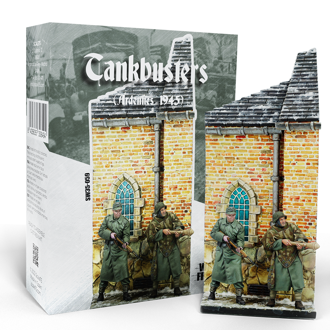 scale75-tankbusters-figura-in-resina-1-35-warfront-da-montare-e-dipingere image 1