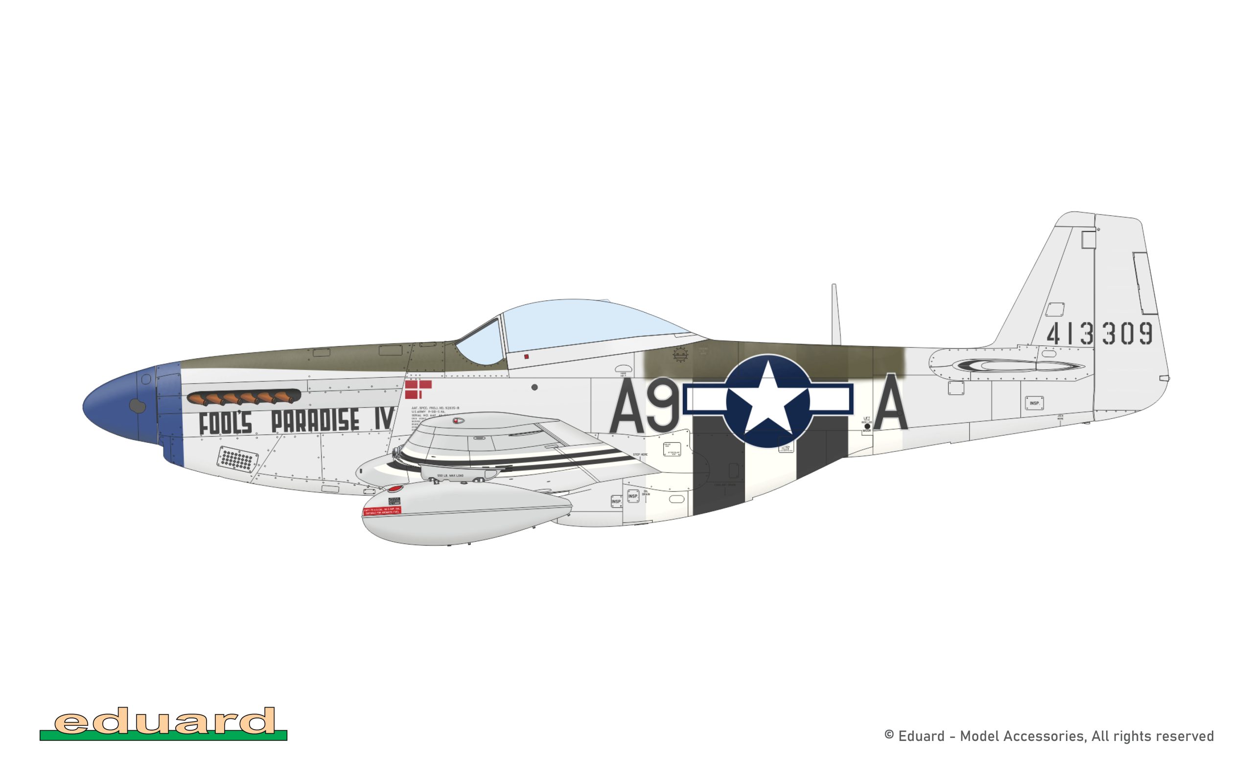 ak-interactive-p-51d-5-mustang-1-72-modello-da-costruire-e-dipingere image 6