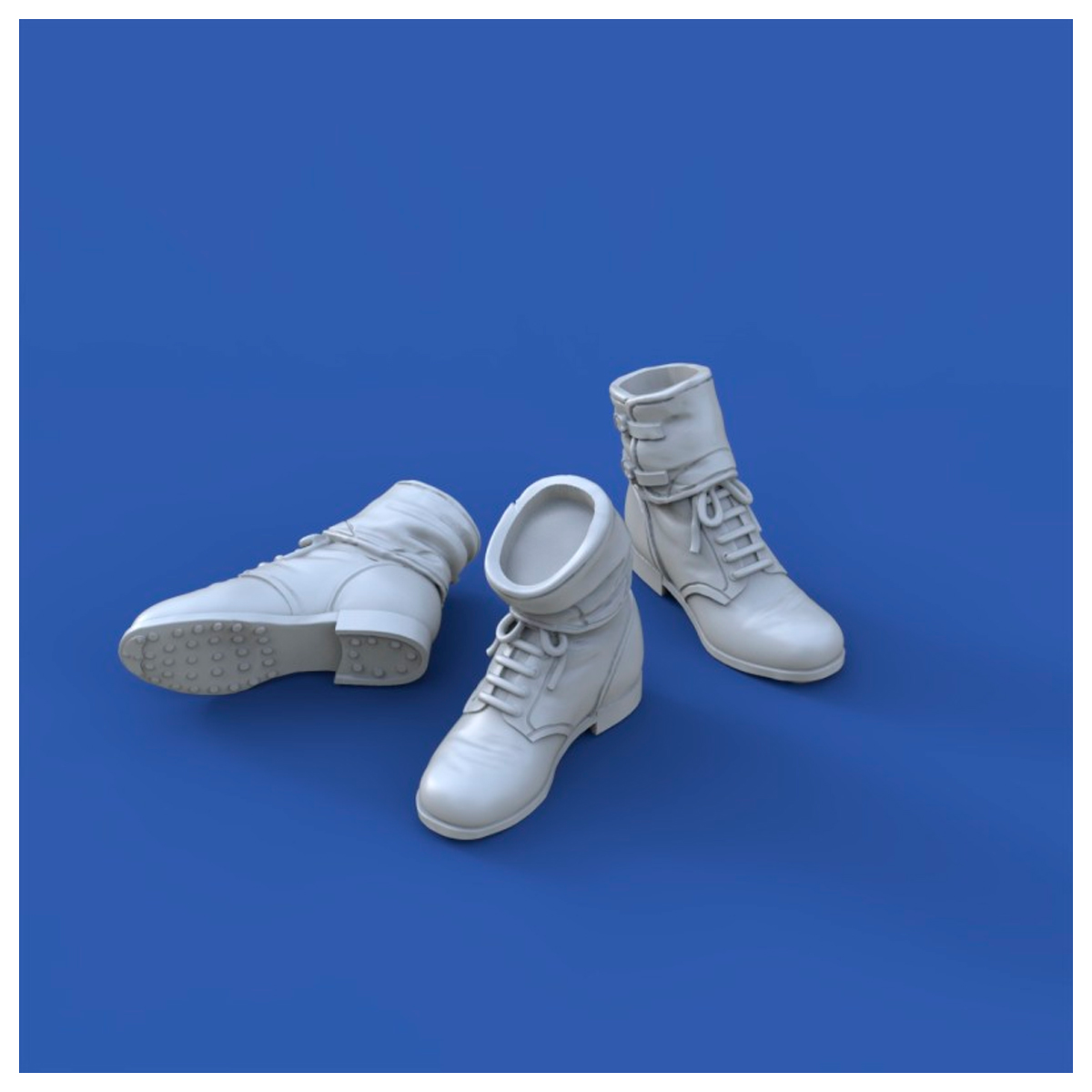 ak-interactive-german-infantry-boots-with-gaiters-various-positions-wwii-no-2-sc image 1