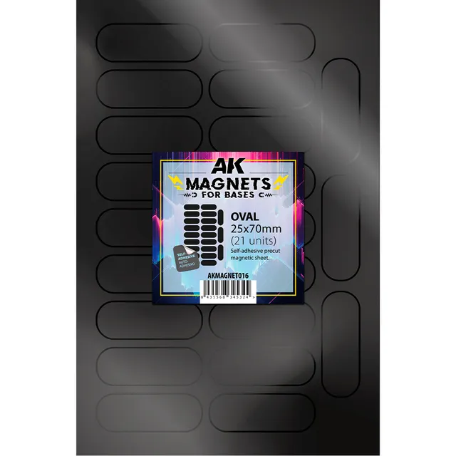 ak-interactive-imanes-ovalados-para-peanas-25x70-mm-set-de-21-unidades image 1